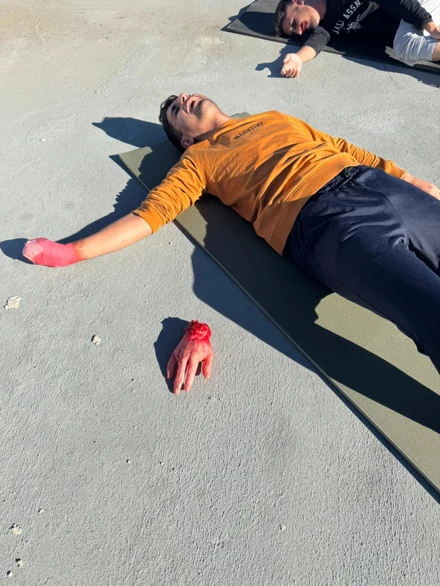 Afet Triyaji Tatbikatı